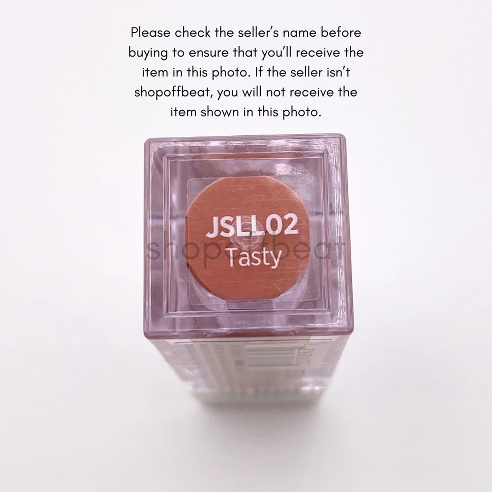 (8) NEW Joah Tasty Endless Longwear Lip Color Tasty 02